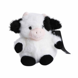 Aurora Rolly Pet Daisy Cow Stuffed Animal Plush Toy 5inch 